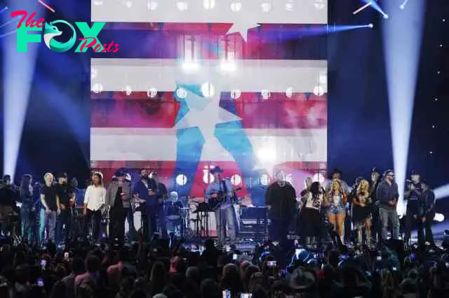 All artists perform onstage at Bridgestone Arena on July 29, 2024 in Nashville, Tennessee; Photo by: Tibrina Hobson/Getty Images for Universal Music Group