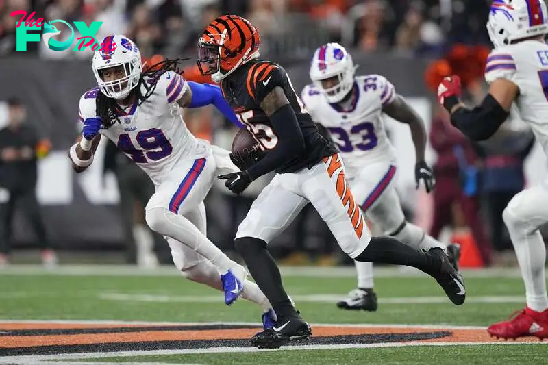 WR Higgins, 25, is yet to play for the Cincinnati Bengals in the 2024 NFL regular season.