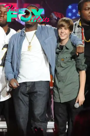 Diddy and Justin Bieber