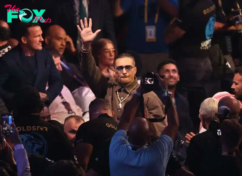 Boxing - Daniel Dubois v Anthony Joshua - IBF World Heavyweight Title - Wembley Stadium, London, Britain - September 21, 2024 Oleksandr Usyk before the fight Action Images via Reuters/Andrew Boyers