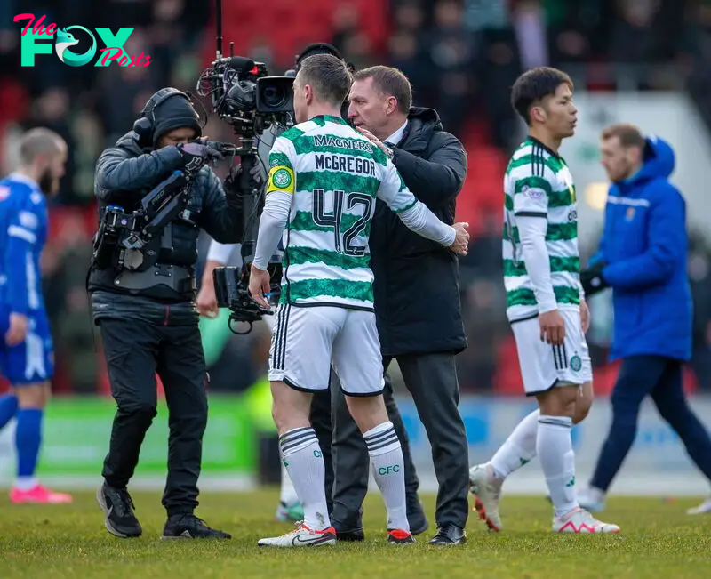 Brendan Rodgers and Callum McGregor