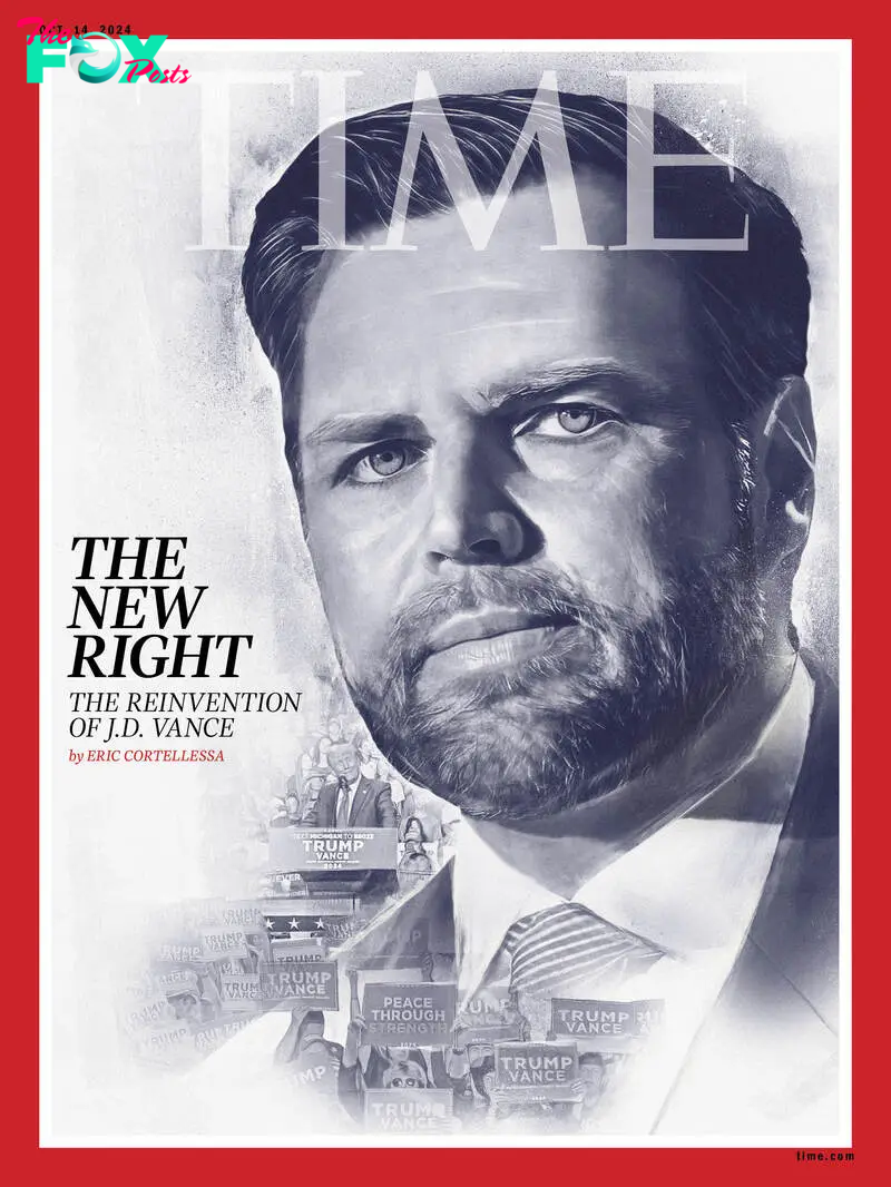 J.D. Vance Time Magazine cover