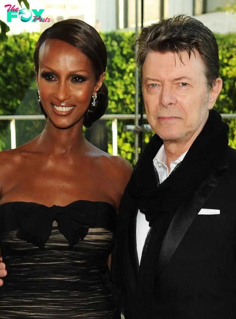 Model Iman and musician David Bowie attend the 2010 CFDA Fashion Awards at Alice Tully Hall, Lincoln Center on June 7, 2010 in New York City | Source: Getty Images