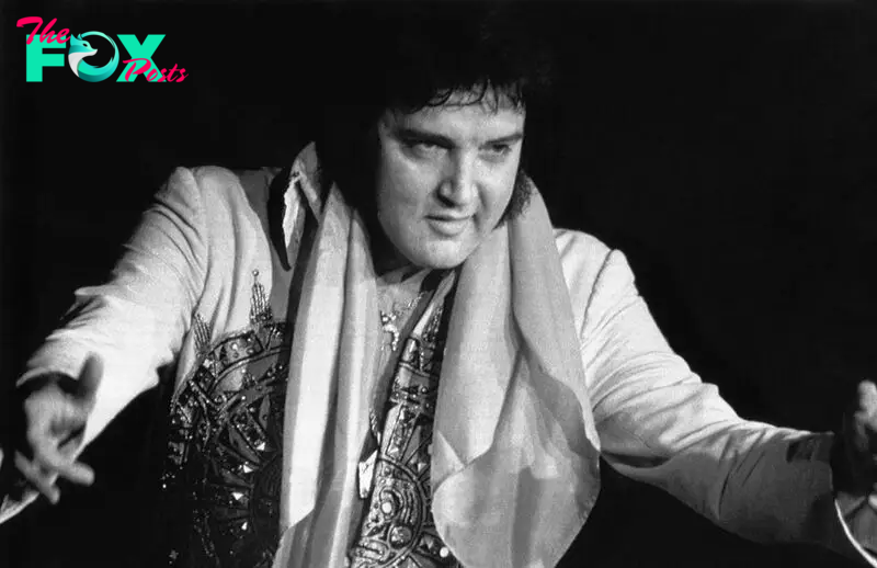 Elvis Presley, 42, died in 1977 in Memphis, Tennessee