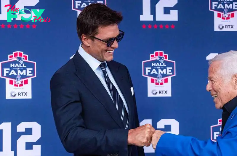 The New England Patriots owner appears to have given his former star a hefty paycheck which is curious when considering they no longer work together.