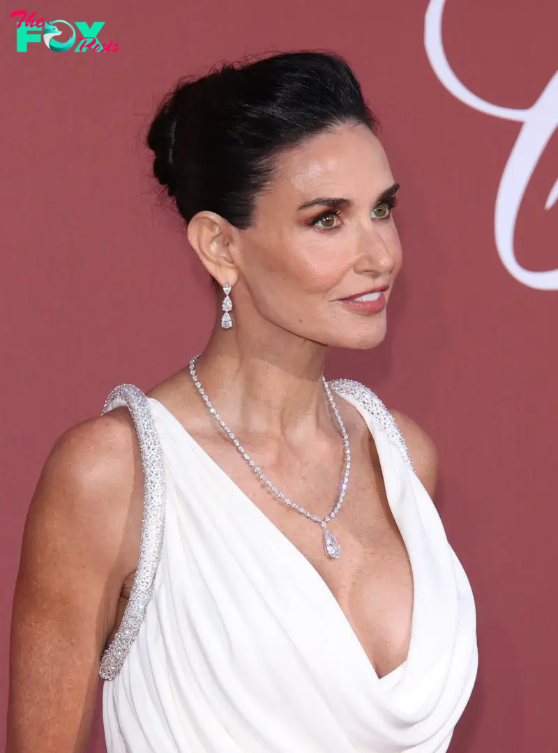 Demi Moore at the amfAR Gala in Cannes in 2024 | Source: Getty Images