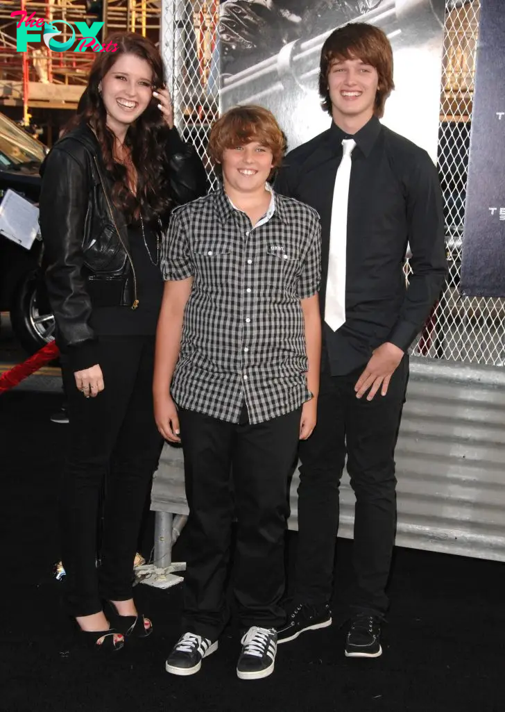 The Schwarzenegger children at the "Terminator: Salvation" Los Angeles premiere on May 14, 2009, in Hollywood, California | Source: Getty Images