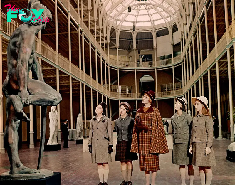 Maggie Smith in a scene from the movie 'The Prime Of Miss Jean Brodie' in 1969.