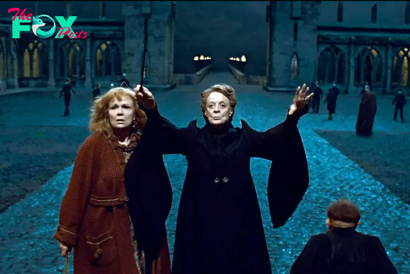 Smith as Minerva McGonagall in Harry Potter and the Deathly Hallows: Part 2