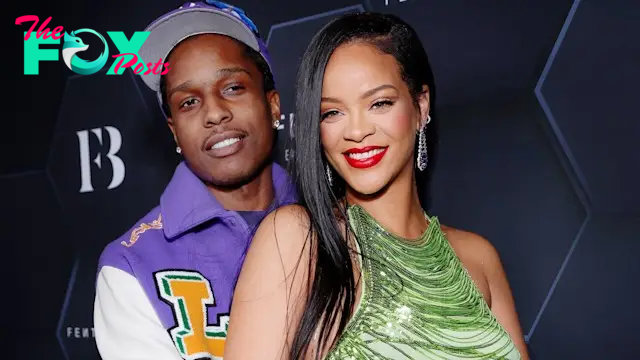 Rihanna with A$AP Rocky