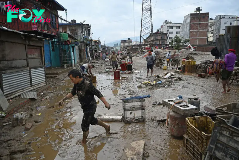 NEPAL-WEATHER-FLOOD