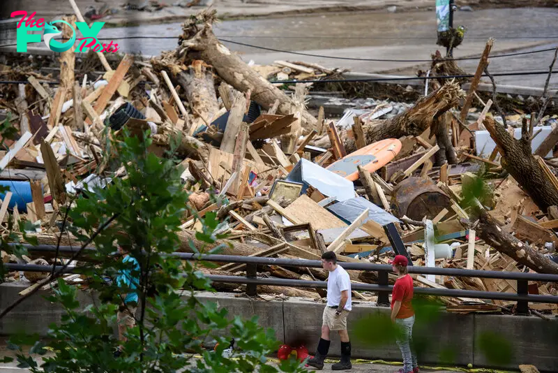 Hurricane Helene Causes Massive Flooding Across Swath Of Western North Carolina