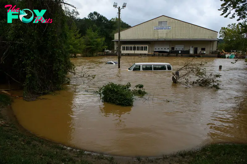 Storm Helene Causes Massive Flooding Across Swath Of Western North Carolina