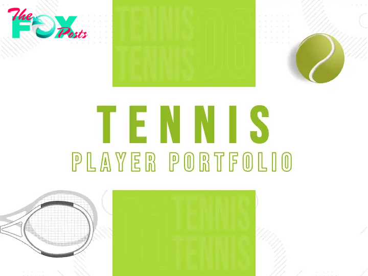 Tennis player portfolio