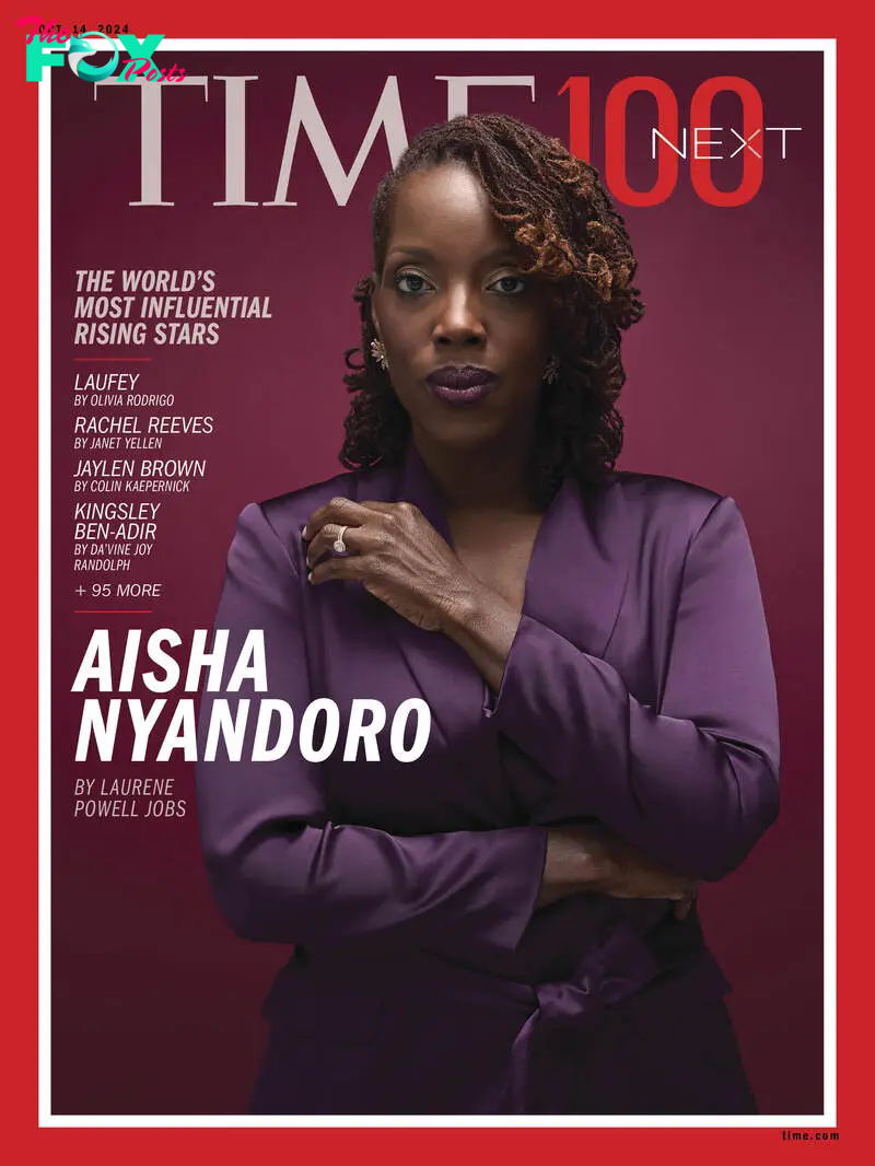 Aisha Nyandoro Time 100 Next cover