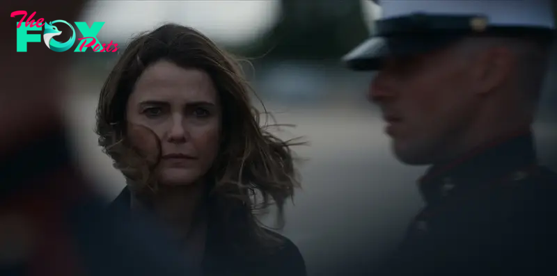 The Diplomat. Keri Russell as Kate Wyler in episode 202 of The Diplomat. Cr. Courtesy Of Netflix © 2024