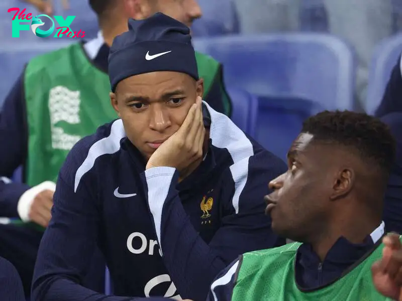 Kylian Mbappé omitted from France squad