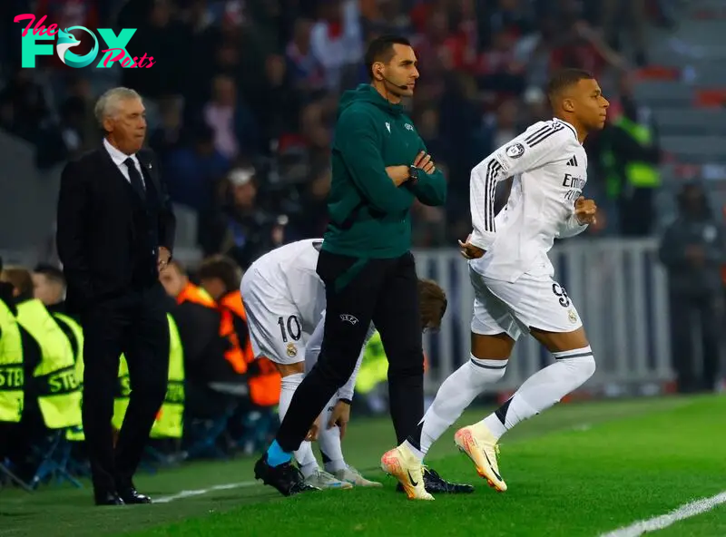 Kylian Mbappé made a surprise appearance on Wednesday night.