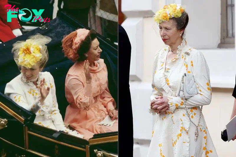 Princess Anne floral dress