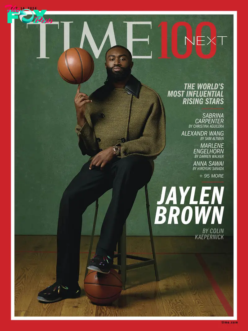 Jaylen Brown Time 100 Next cover