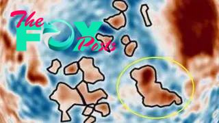 A screenshot of the map showing the dog-shaped blob