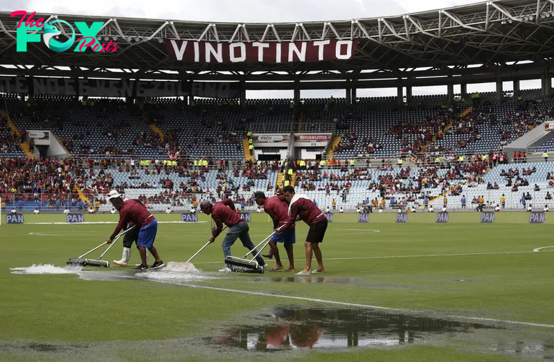 The rain has been pouring in Maturin, Venezuela.