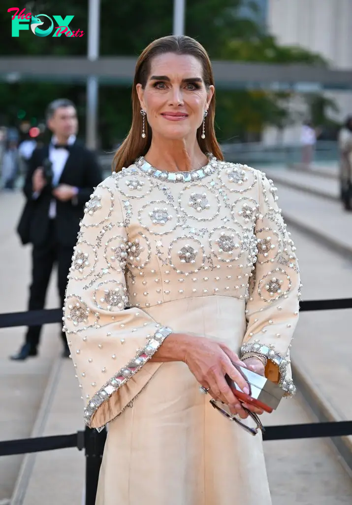 Brooke Shields attends the New York City Ballet's 2024 Fall Gala at the David H. Koch Theatre at Lincoln Center on October 09, 2024 in New York City.