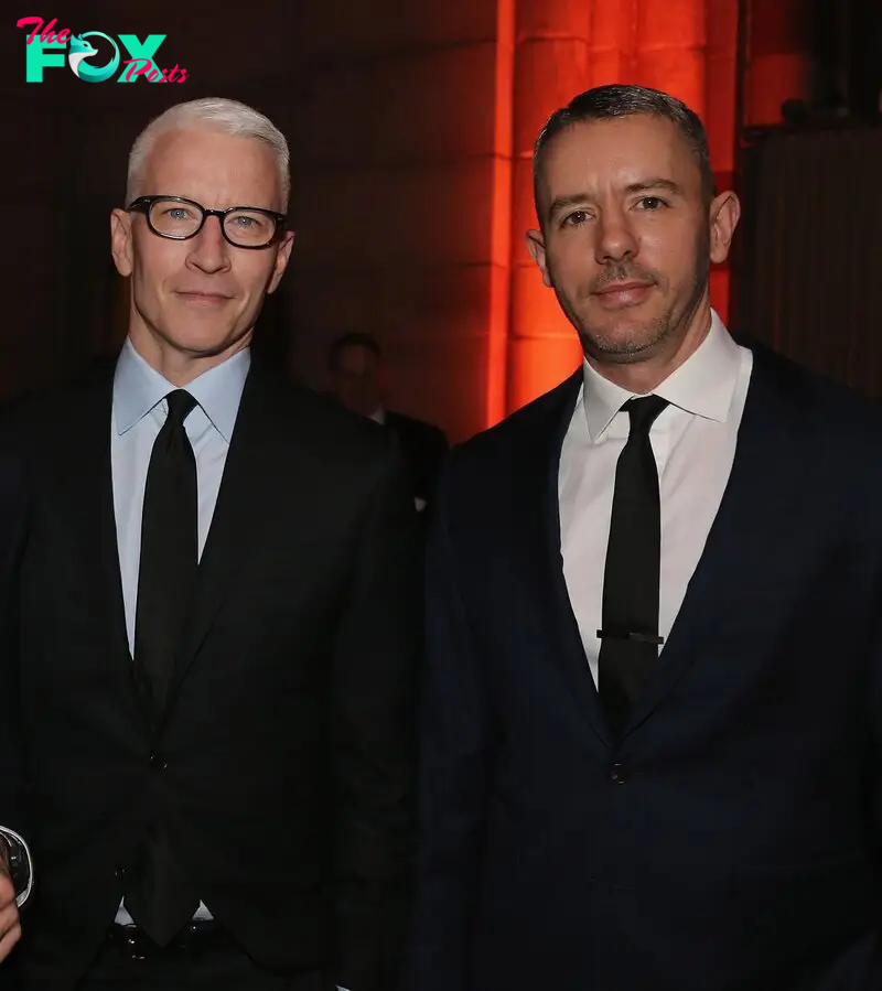 Anderson Cooper and Benjamin Maisani at the Windward School Benefit on March 10, 2018, in New York City. | Source: Getty Images