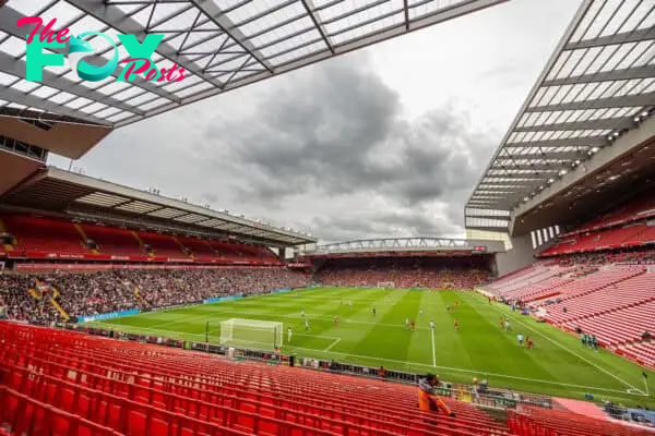 LIVERPOOL, ENGLAND - Sunday, October 13, 2024: A general view during the FA Women’s Super League game between Liverpool FC Women and Manchester City FC Women at Anfield. (Photo by David Rawcliffe/Propaganda)