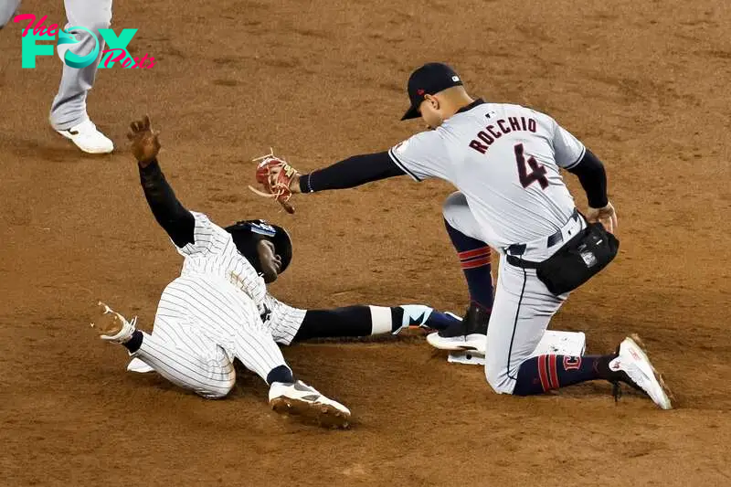 The New York Yankees lead the ALCS 2-0 after winning both games at home against the Cleveland Guardians. Game 3 will be played in Cleveland tomorrow night.