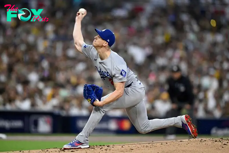 Los Angeles Dodgers pitcher Walker Buehler