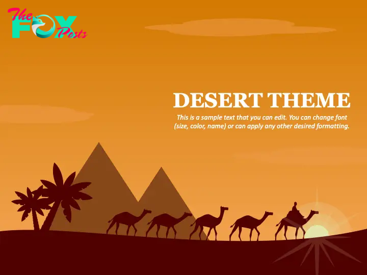 Desert Theme Slide