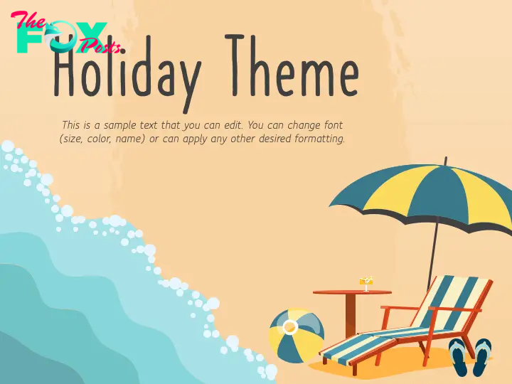 Holiday Theme Slide