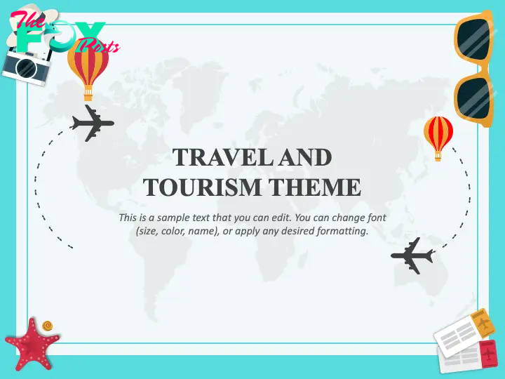 Travel and Tourism Theme Slide