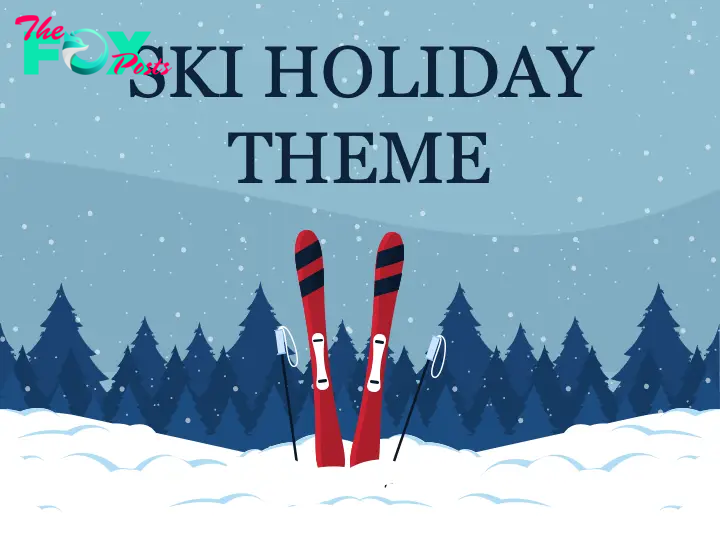 Ski Holiday Theme Slide