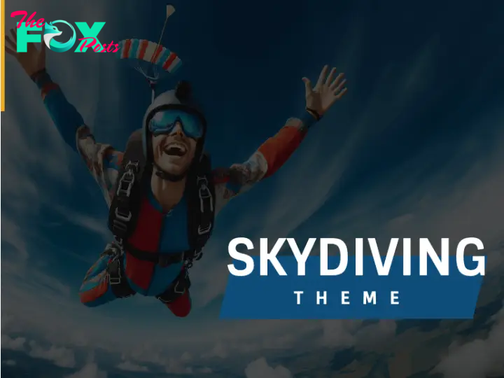 Skydiving Theme Slide