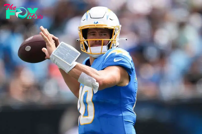 Los Angeles Chargers QB Justin Herbert has made NFL history with his stats and his earnings. Here are the details and length of his contract with the team.