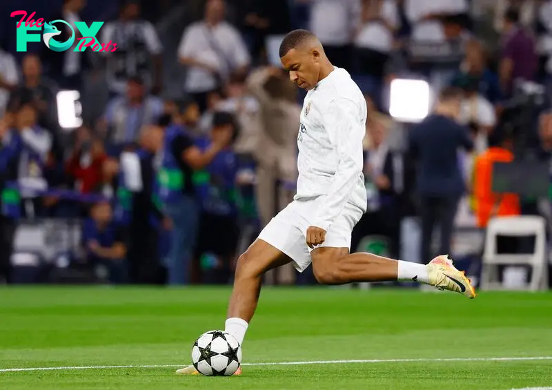 Real Madrid's Kylian Mbappe