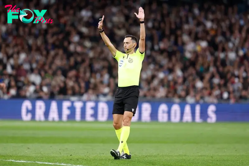 José María Sánchez Martínez, the referee selected to oversee Saturday’s El Clásico