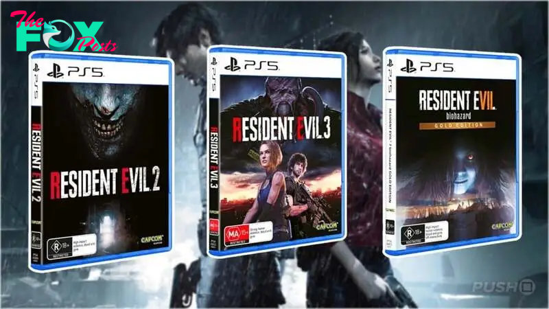 Resident Evil 2, 3, 7 PS5