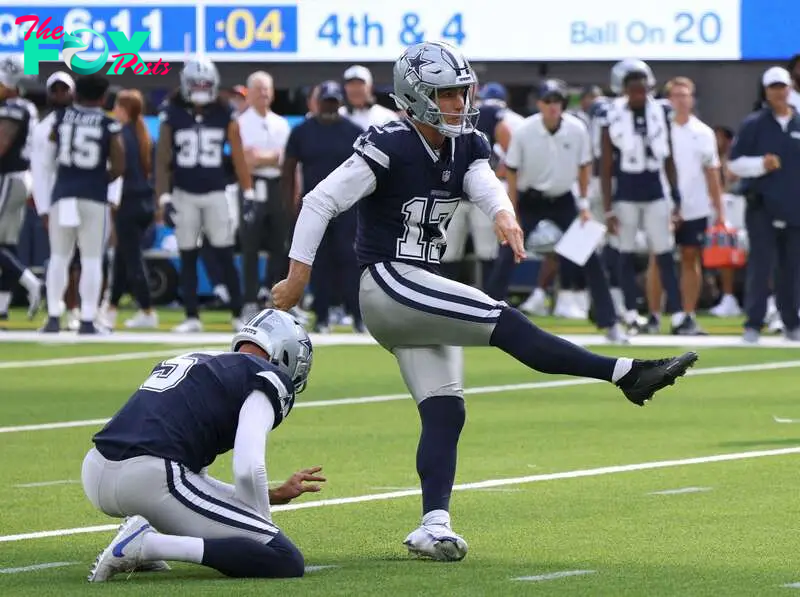 Dallas Cowboys kicker Brandon Aubrey had to miss practice on Wednesday for an unusual reason, but will it jeopardize his participation on Sunday?