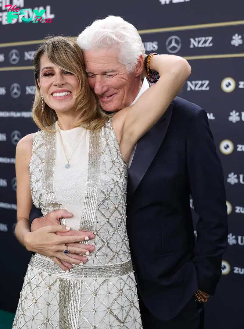 Alejandra Silva and Richard Gere at the "Wisdom of Happiness" premiere | Source: Getty Images