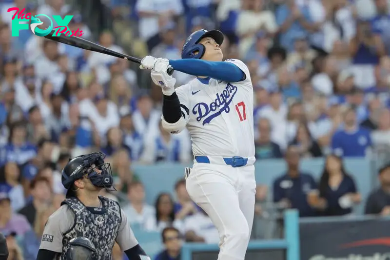 Los Angeles Dodgers designated hitter Shohei Ohtani 