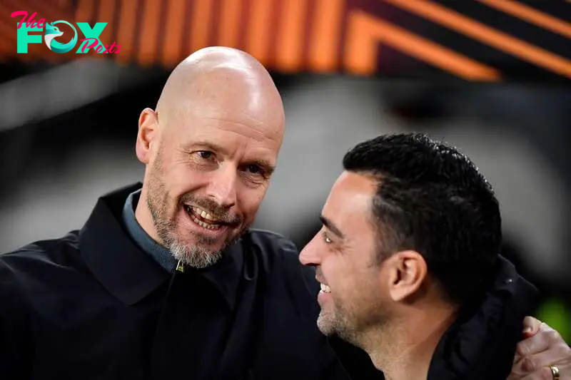 Xavi y Ten Hag con historias paralelas en Barça y United