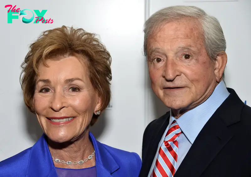 Judy and Jerry Sheindlin at the Women's Guild Cedars-Sinai's Annual Luncheon on April 13, 2015, in Beverly Hills, California. | Source: Getty Images