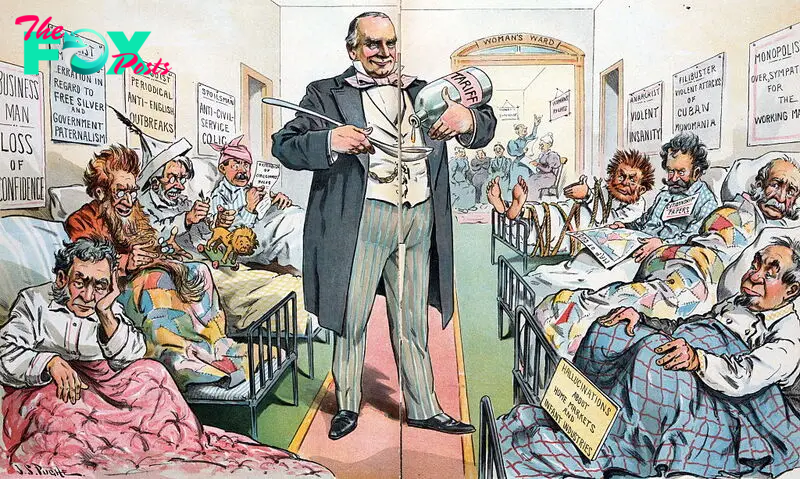 President McKinley as a physician.