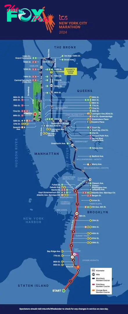 2024 NYC Marathon route (nyrr.org)