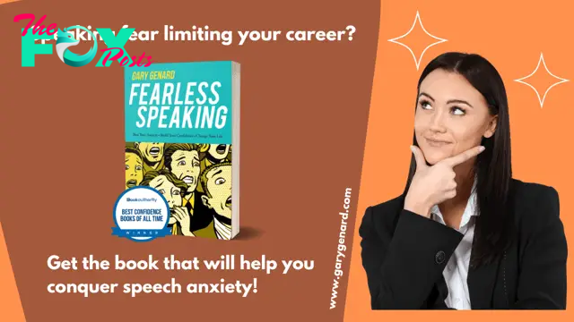 Dr. Gary Genard's book on how to overcome speech anxiety, Fearless Speaking.