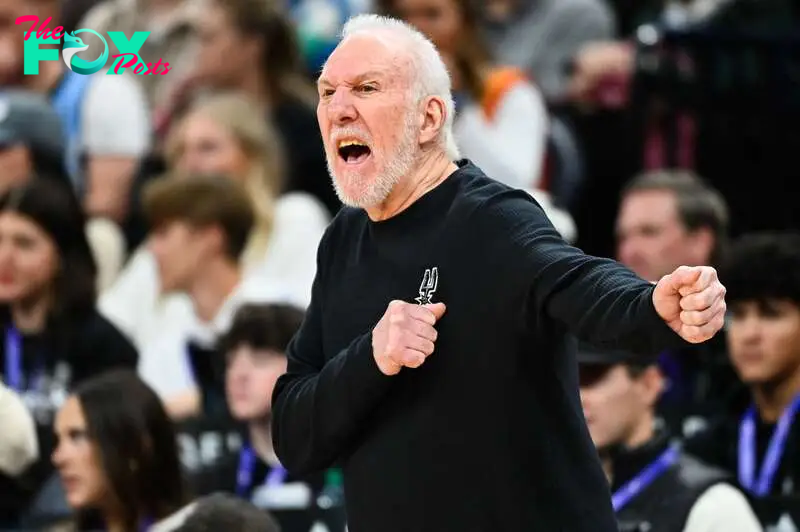 The Spurs announce that their coach, Gregg Popovich, is out of daily operations with the franchise due to an undisclosed health problem.