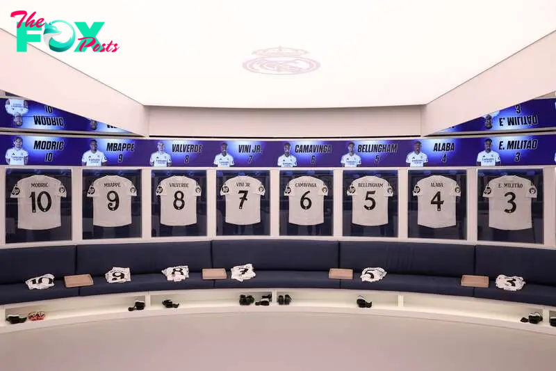 The incredible auction price for the old Real Madrid dressing room 